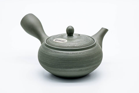 Ryokudei Pine Bark Textured Tokoname Teapot - 320ml