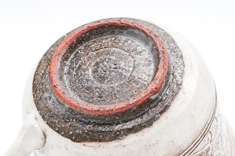 Floral Kohiki Mishima Cup and Saucer - 170ml