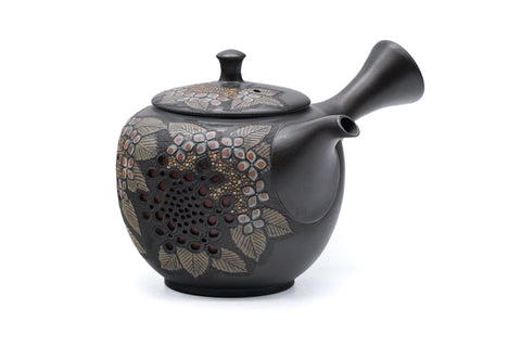 Hydrangea Layered Tokoname Teapot - 200ml