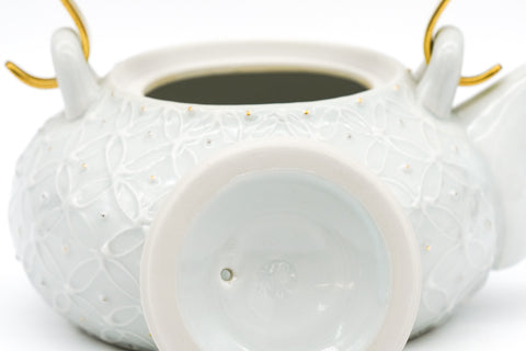 Icchin Shippo Kiyomizu-yaki Teapot - 275ml