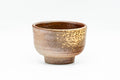 Japanese Teacup - Ash Glazed Shigaraki-yaki Guinomi - 50ml - front view at eye level