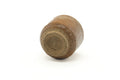 Tezumi — Japanese Teacup - Beige White Drip-Glazed Hagi Yunomi - 80ml — top-down view of the interior