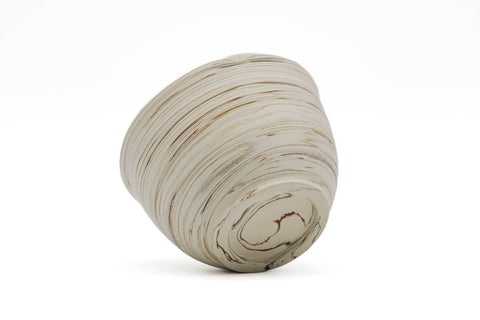 White Yellow Nerikomi Tokoname Teacup - 110ml