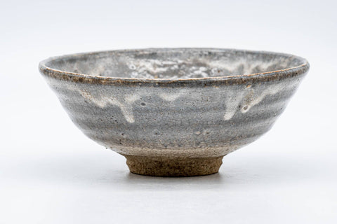 Japanese Matcha Bowl - 中島 満久 Nakajima Mitsuhisa - Shino Glazed Akazu-yaki Chawan - 150ml