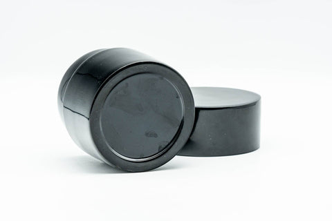 Japanese Natsume - Black Shin Nakatsugi Tea Caddy - 90ml