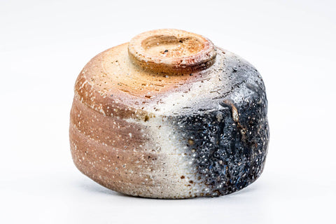 Japanese Matcha Bowl - 喜山 Kiyama - Ash Glazed Shigaraki-yaki Chawan - 300ml