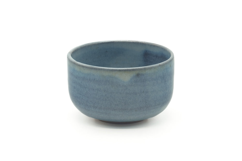 Japanese Matcha Bowl - Light Blue Glazed Chawan - 330ml
