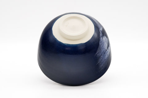Blue Hakeme Kiyomizu Chawan