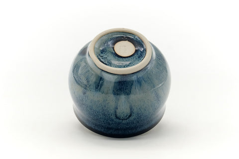 Japanese Teacup - Dark Blue Glazed Yunomi - 120ml