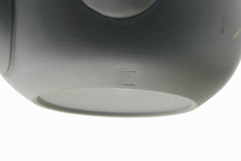 Japanese Kyusu - Floral Green Ryokudei Tokoname-yaki Mesh Teapot - 400ml