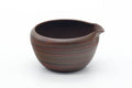 Tezumi — Japanese Katakuchi - Red Nerikomi Tokoname Handleless Yuzamashi - 235ml — front view