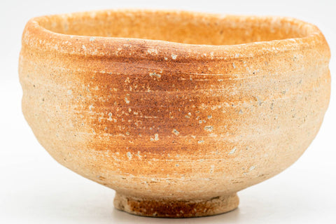 Japanese Matcha Bowl - Orange Clay Shigaraki-yaki Wabi-Sabi Chawan - 300ml