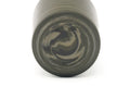 Tezumi — Japanese Teacup - Green Nerikomi White Inner Glazed Yunomi - 300ml — inverted showing the foot ring