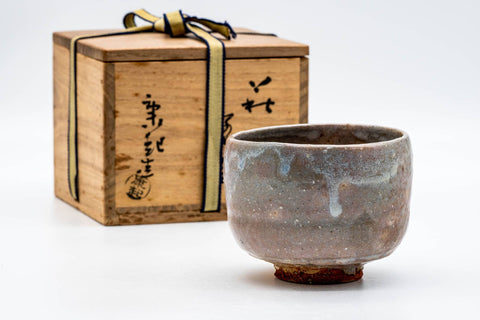 Japanese Matcha Bowl - 野坂康起 Kōki Nosaka - Gohonte Hagi-yaki Chawan - 350ml