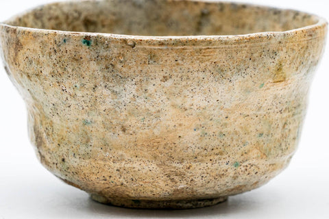 Japanese Matcha Bowl - Abstract Earthy Vintage Chawan