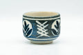 Tezumi — Japanese Teacups - Set of 3 Uniquely Handmade Yunomi - 75ml — inverted showing the foot ring