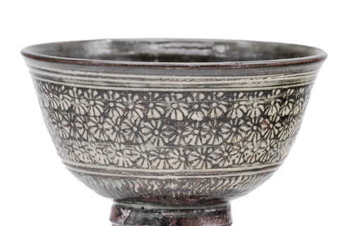 Ko-Mishima Kyo-yaki Chawan