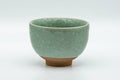 Japanese Teacup - Emerald Green Snowflake Glazed Yunomi - 120ml - Tezumi