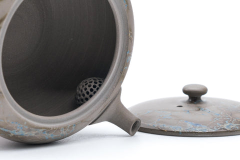 Mogake Yakishime Tokoname Teapot - 175ml