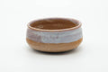 Tezumi — Japanese Kensui - Beige White Glazed Hagi-yaki Water Bowl - 600ml — front view from another angle