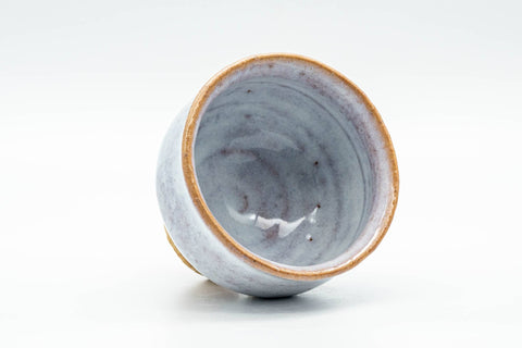 Japanese Teacups - Set of 3 Milky White Glazed Hagi-yaki Yunomi - 125ml