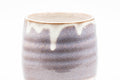 Japanese Teacup - Purple White Drip-Glazed Hagi-yaki Yunomi - 150ml - Tezumi