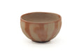 Tezumi — Japanese Matcha Bowl - Orange Hidasuki Rice Straw Bizen-yaki Chawan - 415ml — front view