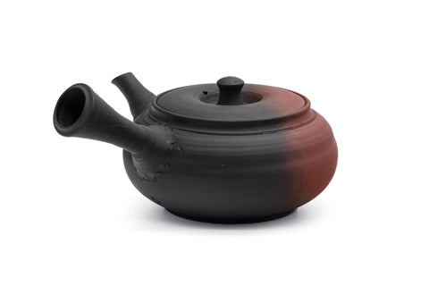 Black Red Yōhen Tokoname Teapot - 230ml