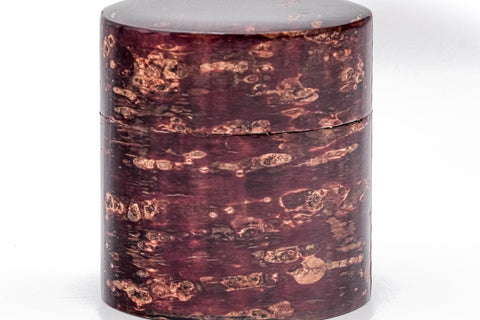 Kanazaiku Cherry Bark Veneer Tea Canister - 100g