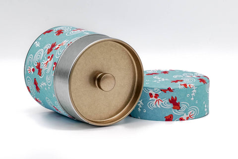 Blue Koi Washi Tea Canister - 150g