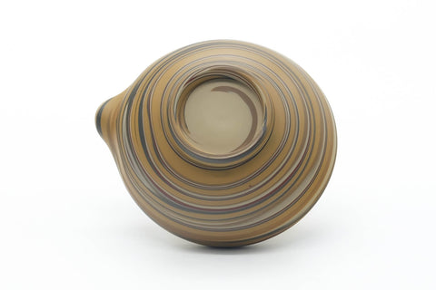 Japanese Katakuchi - Yellow Nerikomi Handleless Yuzamashi - 130ml