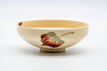 Tezumi — Japanese Matcha Bowl - Red Pepper Kyo-yaki Summer Chawan - 150ml — front view
