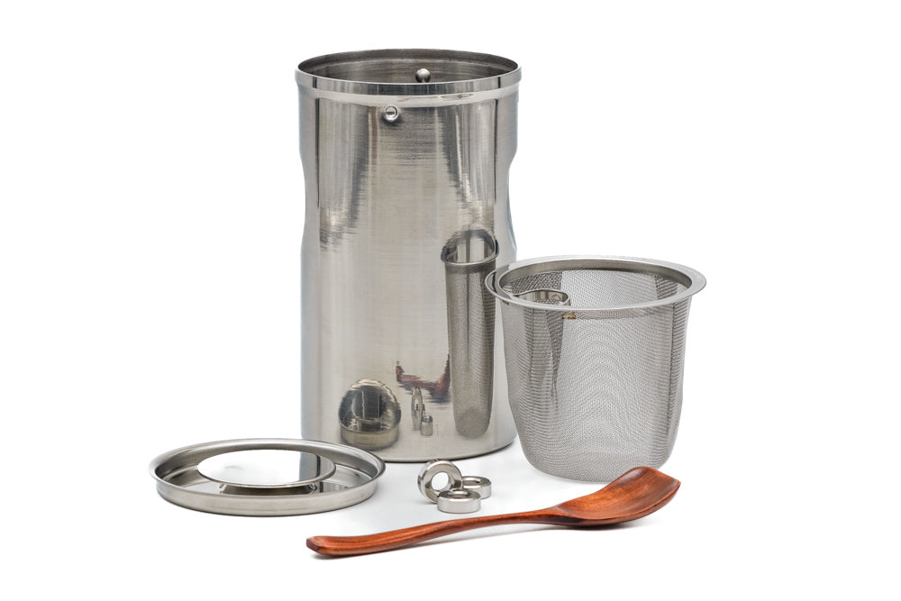 Japanese Matcha Sifter - Stainless Steel Tea Canister – Tezumi