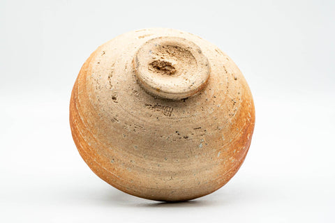 Japanese Matcha Bowl - Orange Clay Shigaraki-yaki Wabi-Sabi Chawan - 300ml