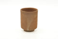 Tezumi — Japanese Teacup - Beige Cream Glazed Hagi Yunomi - 210ml — front view