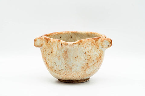 Japanese Katakuchi - Abstract Orange Shino Glazed Water Cooler - 120ml