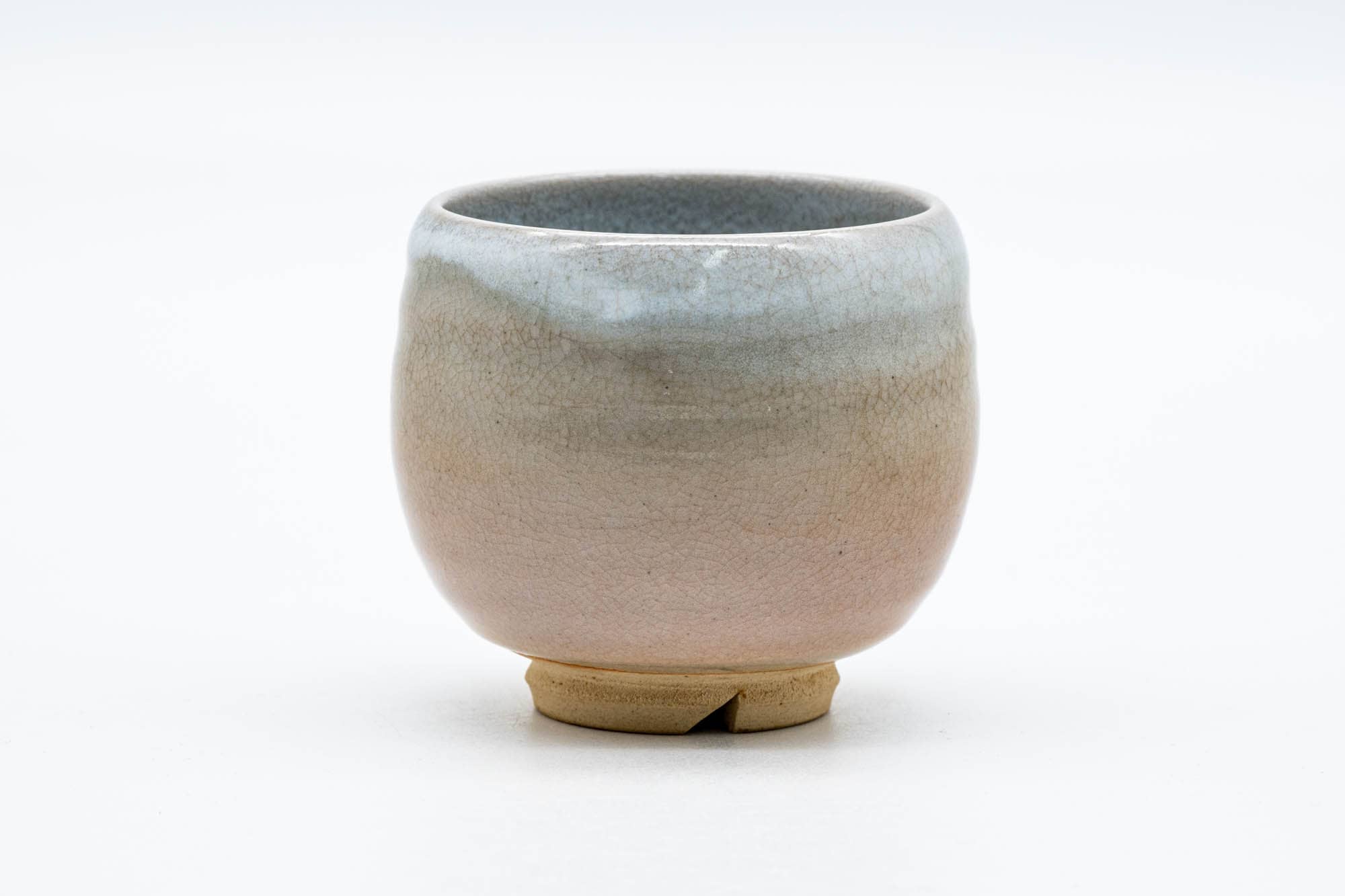 Vintage Japanese Teacup Hagi-yaki Yunomi - Thumbnail 3