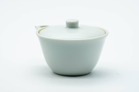 Japanese Houhin - White Porcelain Arita-yaki Ceramic Filter Teapot - 140ml