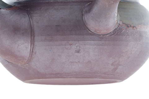 Japanese Kyusu - Ash Glazed Banko-yaki Mesh Teapot - 320ml