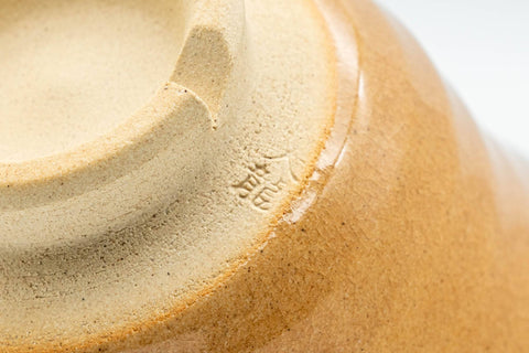 Japanese Teacup - Beige White Inner-Glazed Hagi-yaki Yunomi - 90ml - Tezumi