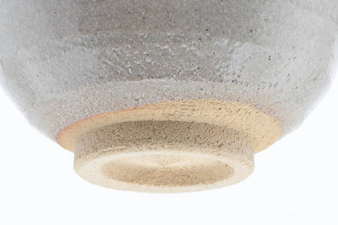 Japanese Matcha Bowl - Abstract Beige Glazed Karatsu-yaki Chawan - 300ml