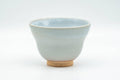 Japanese Teacup - Beige White Drip-Glazed Hagi-yaki Yunomi - 80ml - Tezumi