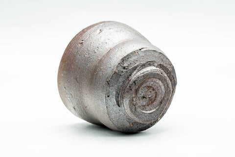 Inverted view showing the foot and spiral-trimmed base.