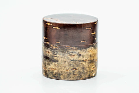 Japanese Chazutsu - Sakura Cherry Bark Wooden Tea Canister - 140ml