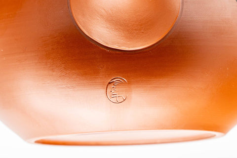 Japanese Tea Set - Camellia Engraved Tokoname-yaki Kyusu Teapot with 2 Yunomi Teacups