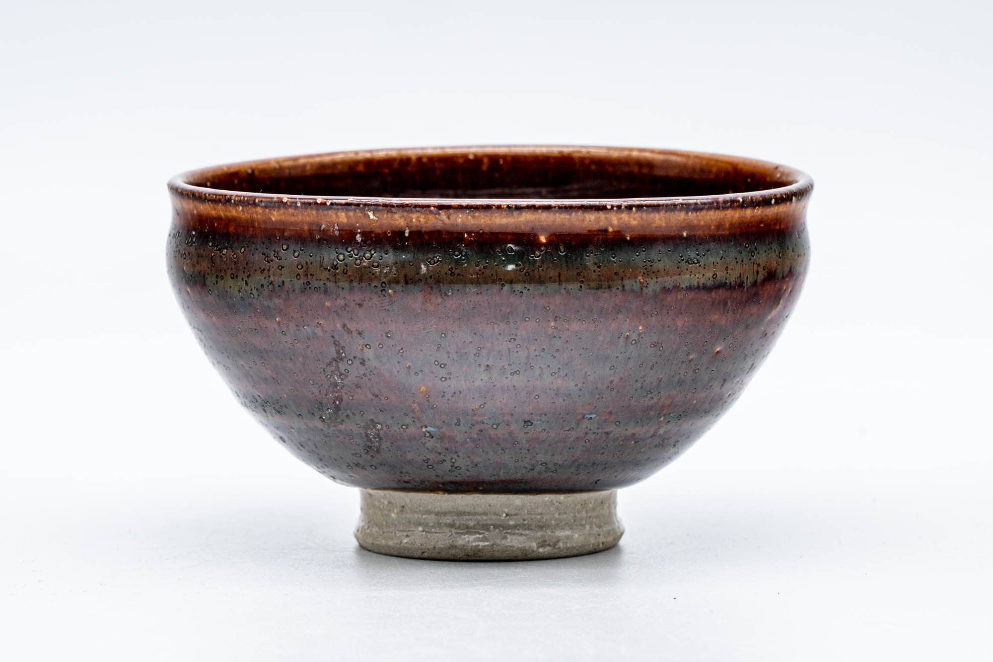 Japanese Matcha Bowl - Purple Gradient Glazed Tenmoku-gata Chawan - 100ml