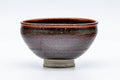 Tezumi — Japanese Matcha Bowl - Purple Gradient Glazed Tenmoku-gata Chawan - 100ml — front view from another angle