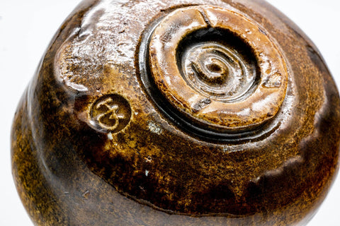 Japanese Matcha Bowl - 手 Candy Glazed Ame-Raku Chawan - 350ml