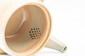 Japanese Kyusu - Beige Weathered Hagi-yaki Do-ake Teapot - 240ml - Tezumi
