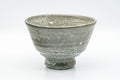 Tezumi — Japanese Matcha Bowl - Kannyuu Glazed Ido-gata Hagi-yaki Chawan - 350ml — front view from another angle